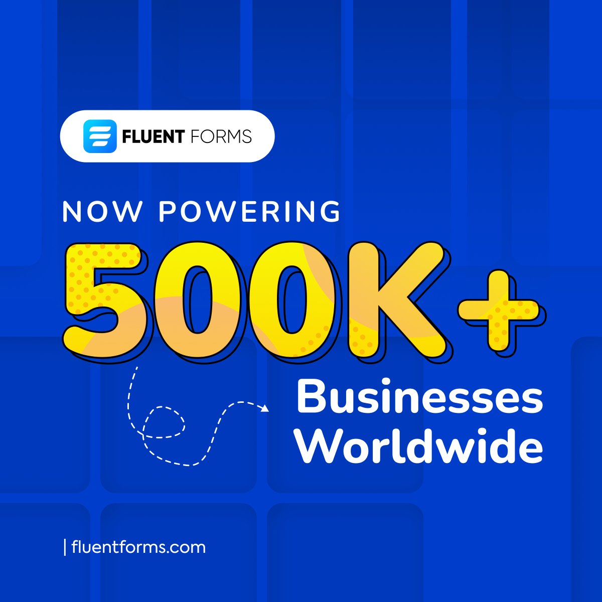 techjewel's tweet image. FluentForms is now powering 500,000+ Sites
Yap! Half Million!
Let's take a look back at how far we've come. 👇👇👇
- It all started in January 2018 when we launched Fluent Forms, but after only getting 700+ active installs in the first year, we felt discouraged. (we almost…