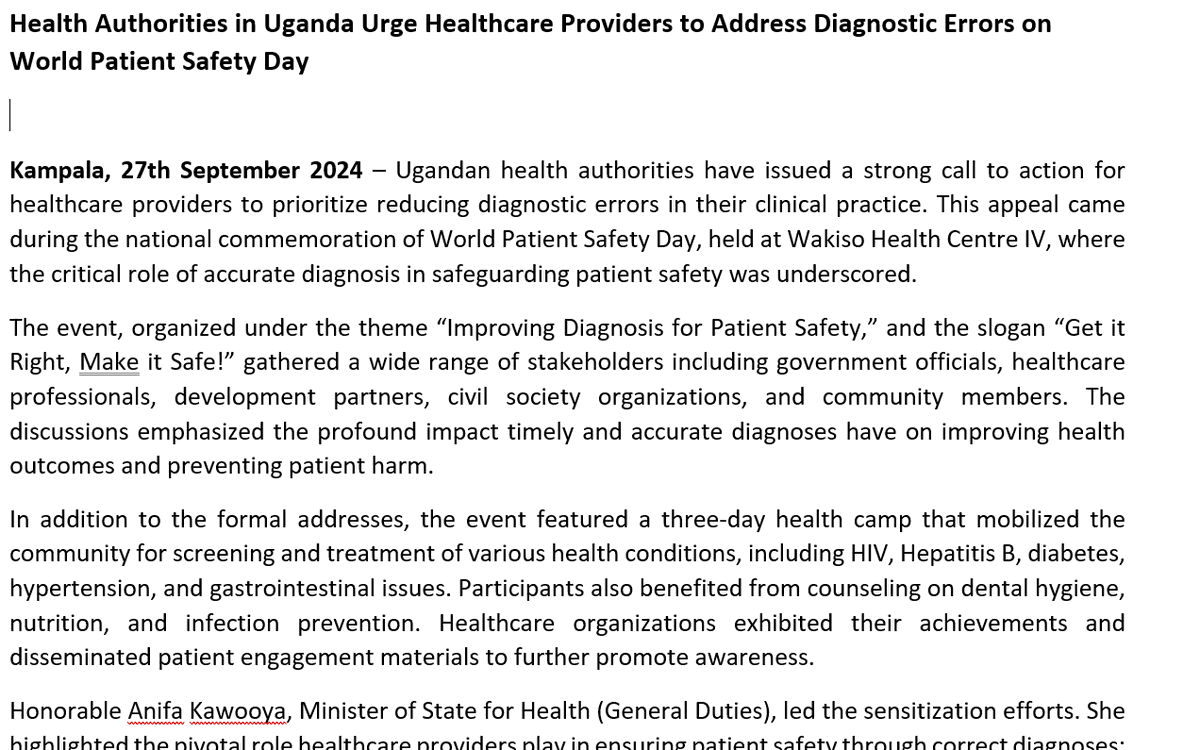 Find more information on key messages to improve patient safety in the article below ⬇️
bit.ly/3Bnm9np