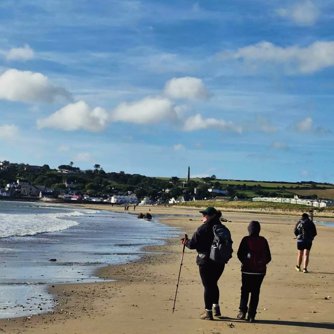 The pathway home 🌻🌀☀️ #Ardmore #stdeclansway #ireland #celticwaysireland #waterfordcamino #travel #tourism #tourismireland #vacation #privatetour #bespoke #pilgrimage #pilgrims #pilgrimpaths