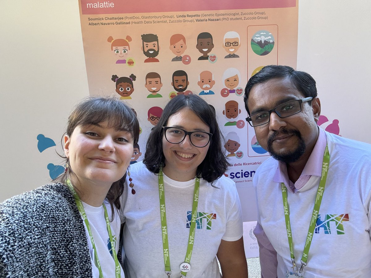 Linda Repetto (@lindarepetto) on Twitter photo 🧬 <a href="/Luisa_Zu/">Dr Luisa Zuccolo</a> and <a href="/C_Glastonbury/">Craig Glastonbury</a> groups at <a href="/CoSciencee/">Progetto Co.Science</a> Researcher’s Night to represent <a href="/humantechnopole/">Human Technopole</a> 🔬 🧬 <a href="/Luisa_Zu/">Dr Luisa Zuccolo</a> and <a href="/C_Glastonbury/">Craig Glastonbury</a> groups at <a href="/CoSciencee/">Progetto Co.Science</a> Researcher’s Night to represent <a href="/humantechnopole/">Human Technopole</a> 🔬