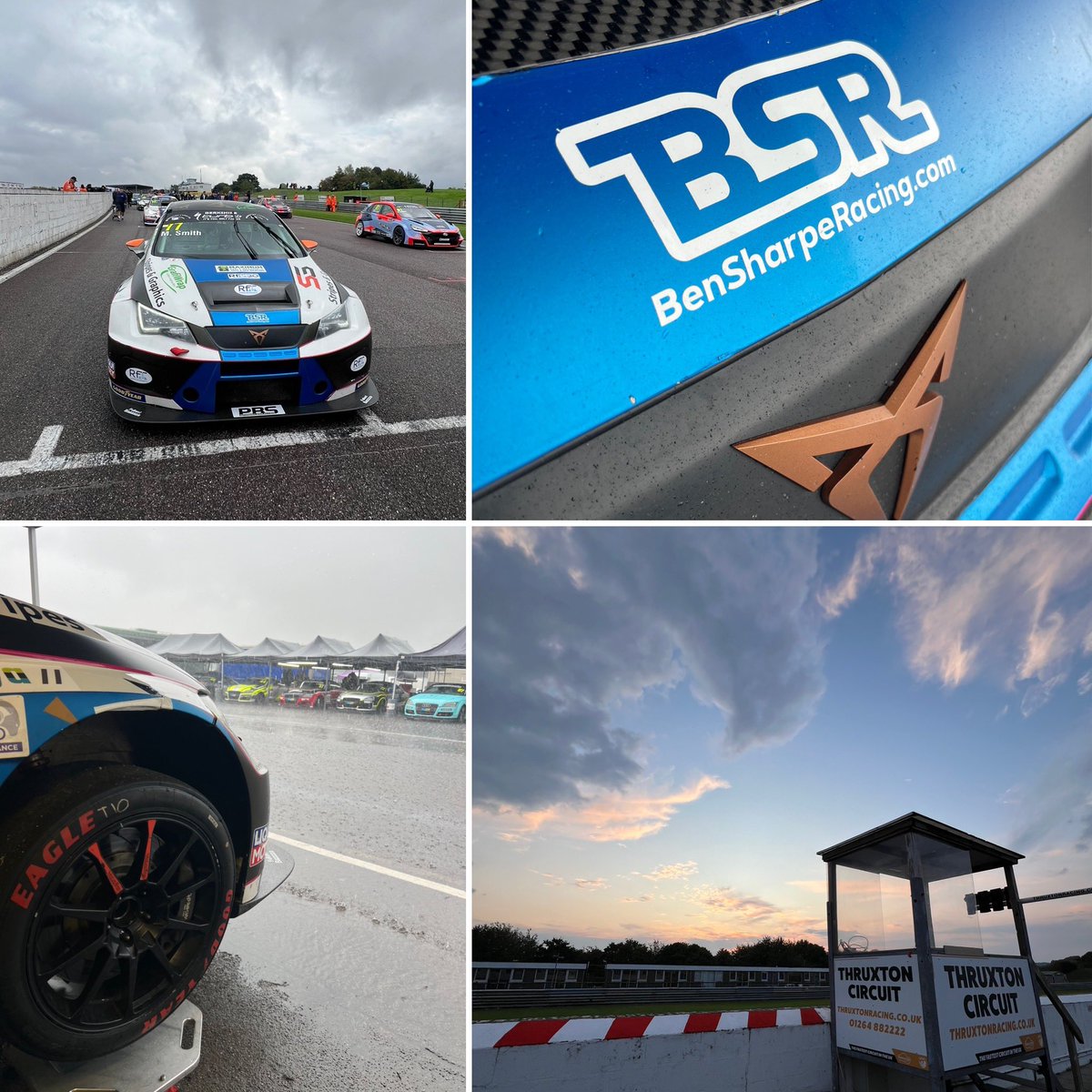 GXC_Engineering's tweet photo. Last week at Thruxton, the fastest circuit in the UK! Some difficult conditions and not much time to learn the circuit but we had some fun!
Enjoyed being with Mark Smith and the lads from Ben Sharpe Racing again.
Bring on Silverstone, the last race of the year of TCR UK. https://t.co/ZbXrFdpNeU