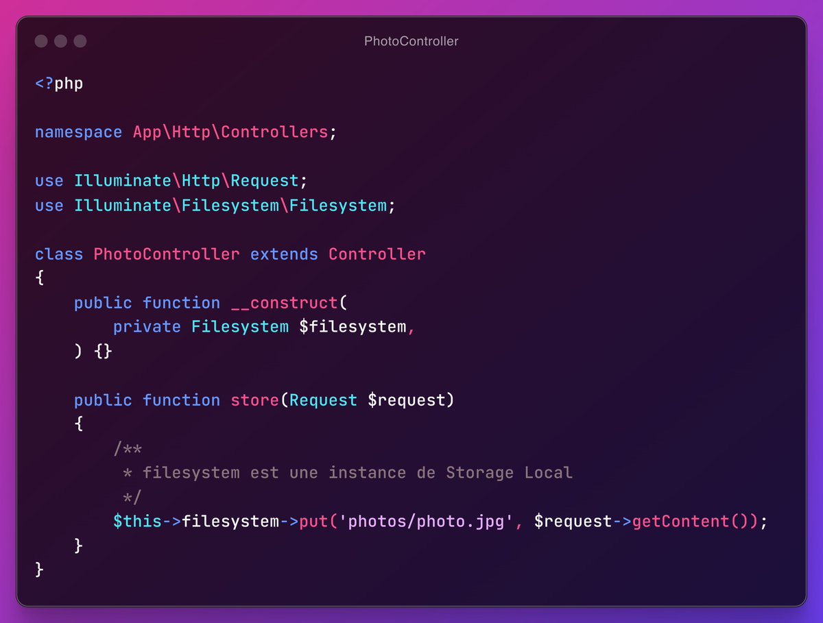 laravel_france's tweet photo. 💡 #FridaysTips
Deux classes peuvent parfois partager une même dépendance mais avec des configurations différentes 🫠
Le binding contextuel peut vous aider à instancier des classes différentes via la même interface selon le contexte !
👉 https://t.co/cImzXD1KXj
Bon weekend 👋 https://t.co/eZt632oSWb