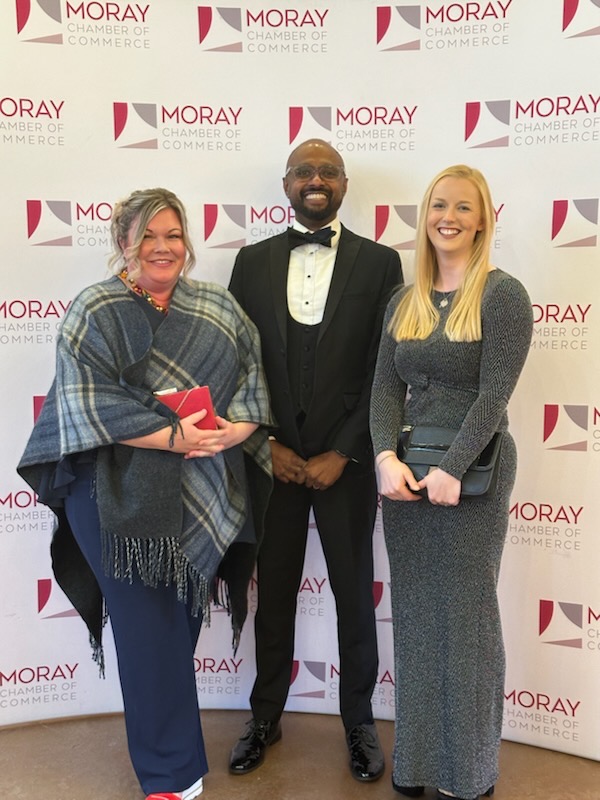 Brightworkltd's tweet photo. Brightwork is proud to be represented by Shan Saba, Wendy Mitchell, and Jess Stone at tonight's Moray Chamber of Commerce Annual Business Dinner.

Stay tuned for event photos early next week!

#TogetherWeGrow https://t.co/guebcLaLQs