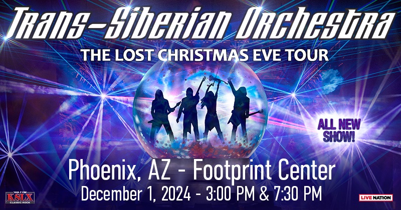We are excited to tell you that the Trans-Siberian Orchestra - The Lost Christmas Eve Tour is coming to Footprint Center on Sunday, December 1 for two shows! The best part is a portion of every ticket sold will be benefitting AAWL🐾