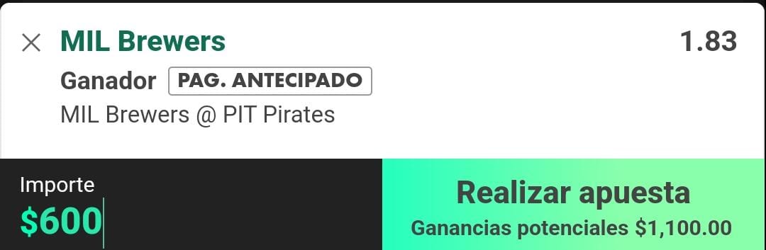 FOJStakes's tweet photo. COBRAMOS CABROOONES 🤑🤑🤑

Una free y una premium mas cobrada para la casa papa ⚾💸

Miles de millones de dólares AGAIN📈

Unete a nuestro Grupo Free, link en bio. https://t.co/ZSd5g9IlL1