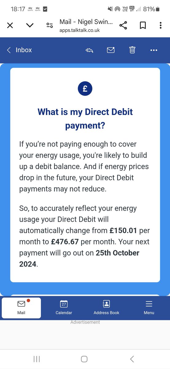 D88_Goat's tweet photo. @BritishGasHelp Now this ridiculous dd hike! Nothing is still fix. I will be cancel the dd until this is resolved. The stress and hours I've wasted on this is appalling. I want to leave but can't until you fix this. Sending a crying face emoji to a complaint just takes the piss https://t.co/jJrBFzYbay