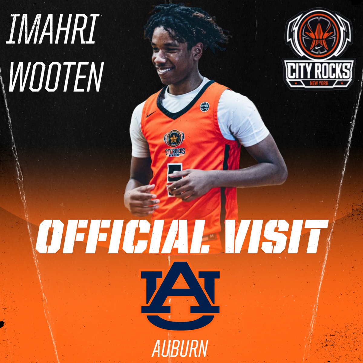 Imahri Wooten will take an official visit to Auburn this weekend 👀🐅

#CRFam 🟠 <a href="/imahriwooten/">Imahri Wooten</a>