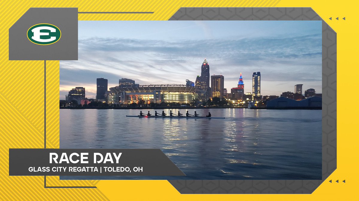 It's race day!! Today we are at the Glass City Regatta in Toledo, OH. This is our second race of this fall season, and the first travel event for our novices. 

4,019 meters. 28 clubs. 254 entries.

Full details can be found here: bit.ly/3Y96oJP 

Let's go Eagles!!