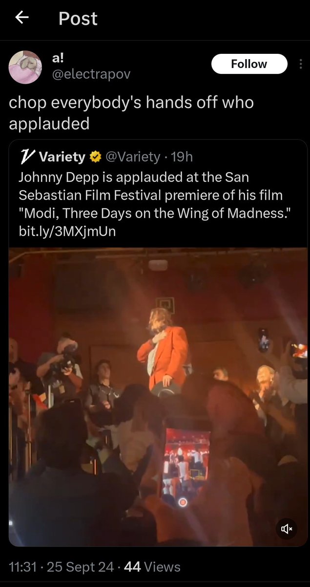 MJ_Tsuki's tweet photo. Thread No 6... Screenshots of Amber Heard Supporters being abusive, wishing harm &amp; d€a+h on #JohnnyDepp (&amp; his supporters) 9/? #AbusersSupportAmberHeard #AbusersSupportingAbusers #AmberHeardIsAnAbuser #JohnnyDeppIsASurvivor https://t.co/VauH7pP7LW