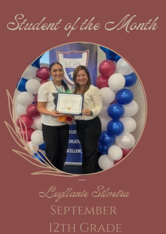 ECHS_SheldonISD's tweet photo. ECHS Student’s of the Month for August and September https://t.co/bUIzmNr8tz