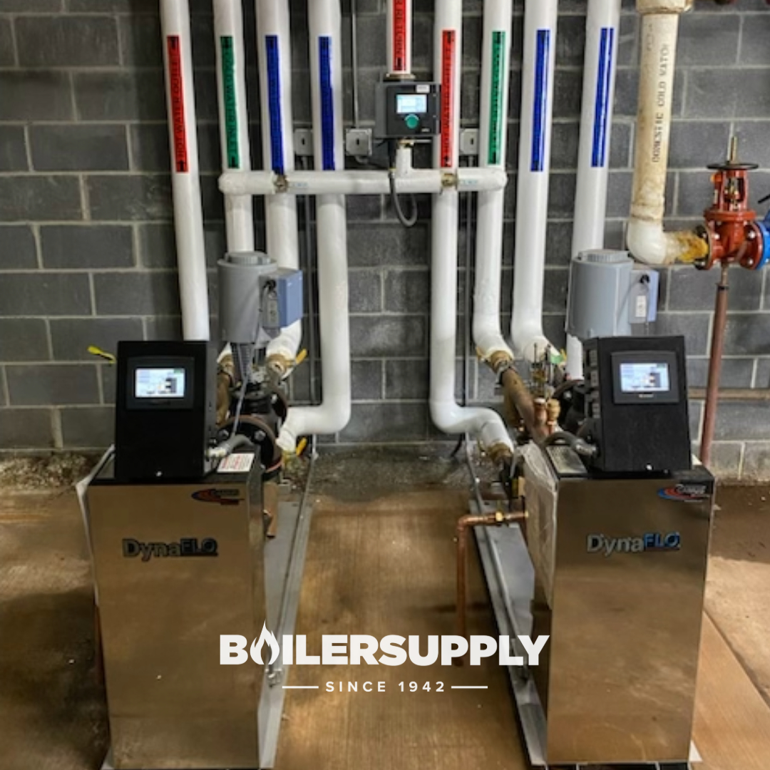 BoilerSupply's tweet photo. Two Camus DynaFLO units were installed at a local correctional facility to provide domestic hot water to two of the cell blocks 

These units replaced two older storage tanks with internal heat exchangers.

hashtag#BoilerSupplyCo hashtag#hotwater hashtag#hydronics #camus https://t.co/n9e9cC2EFL