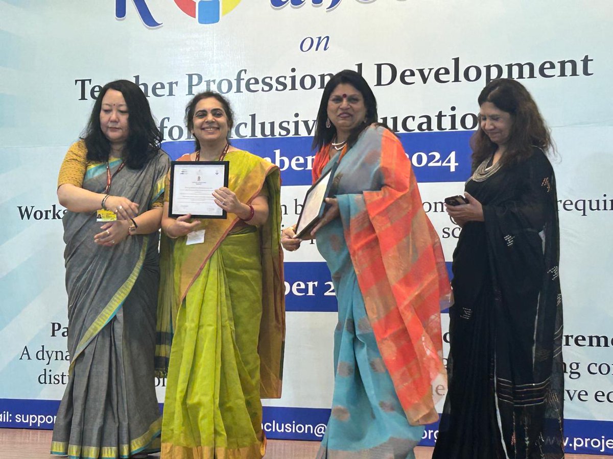 KVS_HQ's tweet image. At the #Rupantar programme Roundtable today, 39 exceptional KV teachers were honored by the #SriAurobindoSociety for their remarkable contributions to #InclusiveEducation. Commissioner #KVS Smt. Nidhi Pandey and #NCTE Member Secretary Ms. Kesang Y Sherpa also graced the occasion.