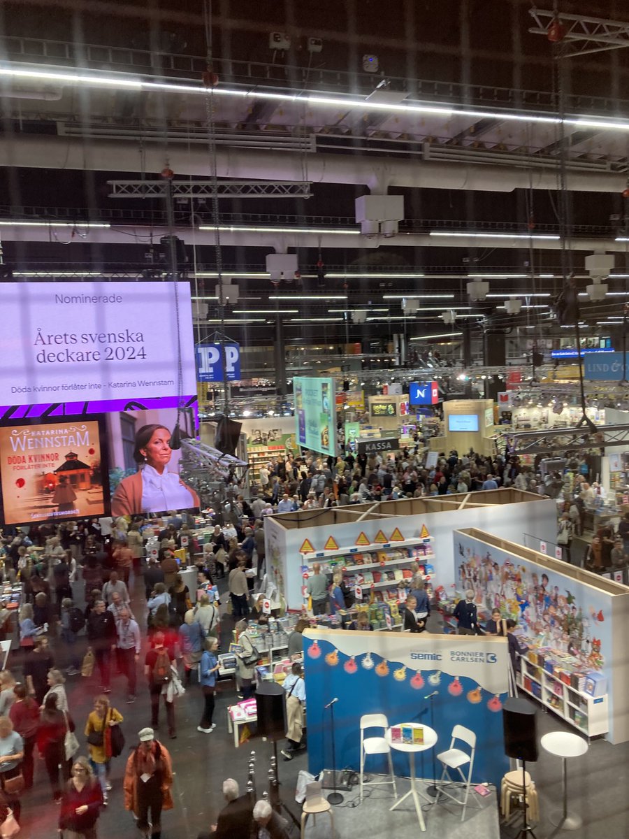 Enormous Gothenburg Book Fair testifies to the love of books &amp; reading in Scandinavia.