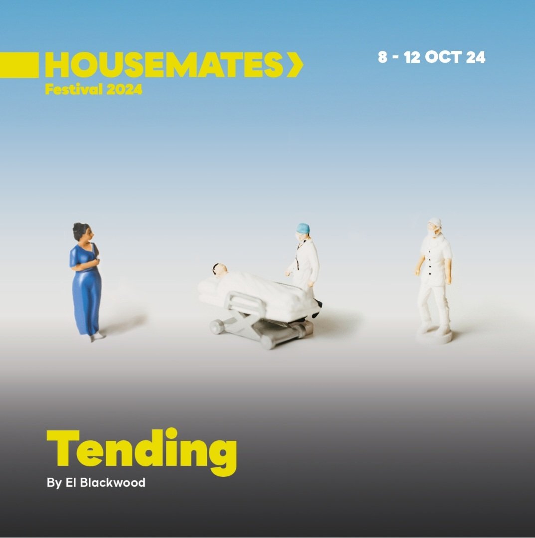 The <a href="/BrxHouseTheatre/">Brixton House</a> Housemates festival is already in full swing, and we are so excited for Tending to hit the stage on October 8th 💙

Tickets are on sale NOW and you get a discount if you book other shows part of the festival at the same time ! 

brixtonhouse.co.uk/shows/housemat…