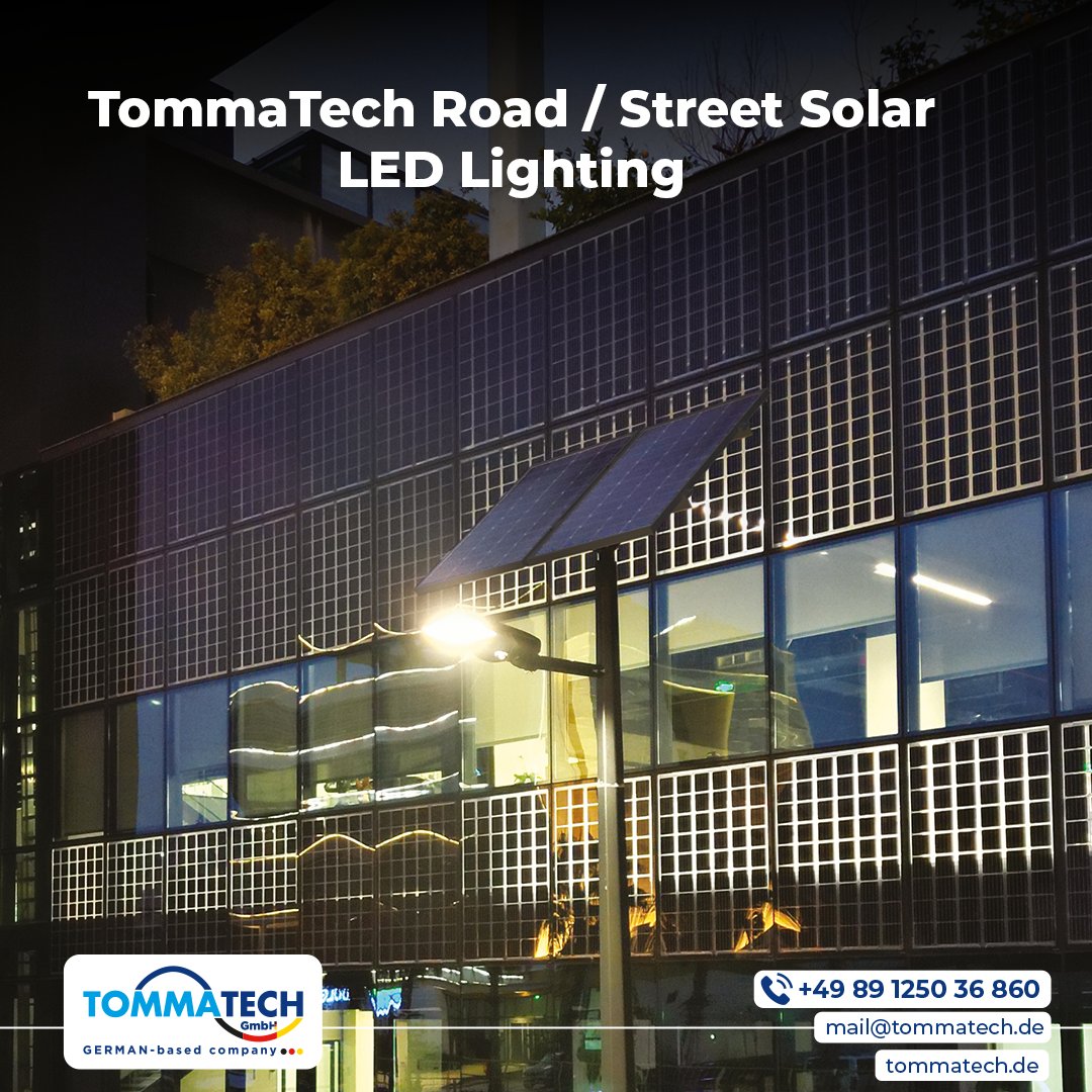 tommatech's tweet image. TommaTech Road-Street Solar LED Lighting

☎️+49 89 1250 36 860
📨mail@tommatech.de

#Tommatech #solarled #lighting