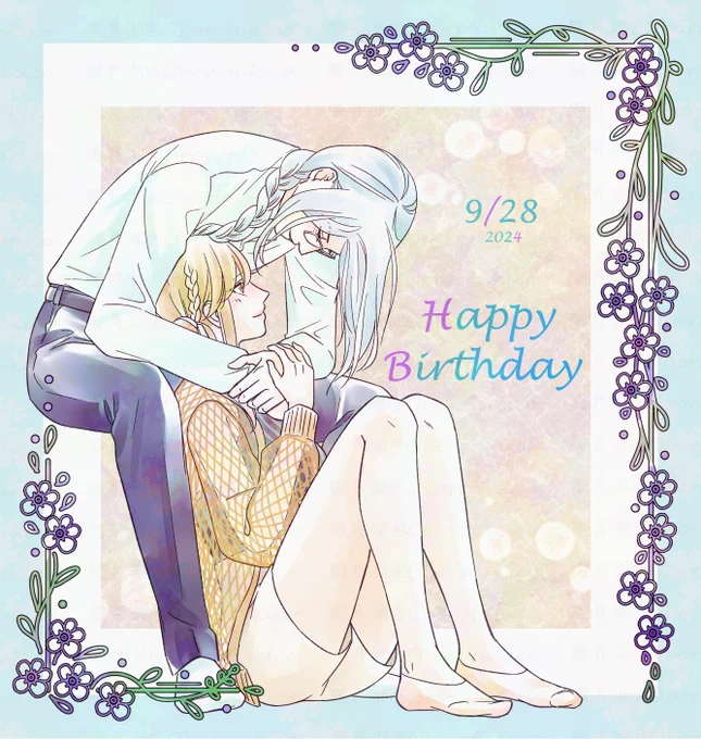 今年も光秀殿のご生誕日をお祝い申し上げます

#下天明智光秀生誕祭2024 #ネオロマ30周年 
コエテクカフェでの公式お誕生日会からもう5年?!
ビズログメッセージのような睦まじい時間を小鳥とお過ごしください🕊️
私もいつか30万のお席でイベント参加したいです(欲望) 