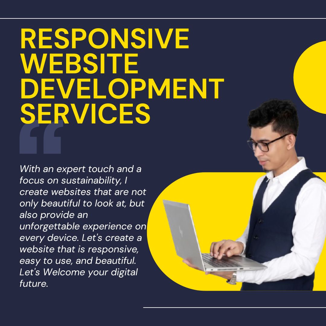 rashedwebdevseo's tweet image. 🚀 RESPONSIVE WEBSITE DEVELOPMENT SERVICES 🌐
#ResponsiveDesign #WebDevelopment #DigitalTransformation #UXDesign #MobileFriendly #SustainableWebDesign #FutureReady #CreativeWeb