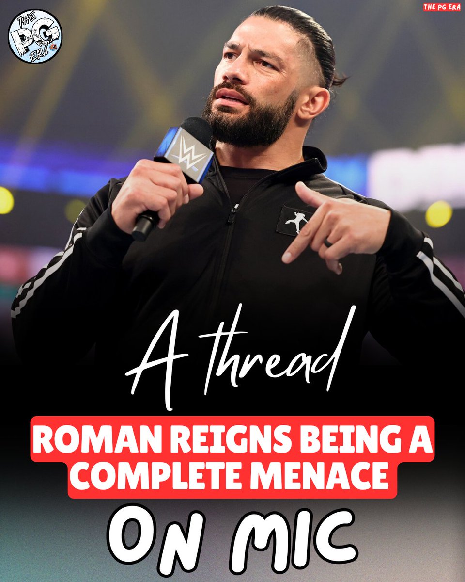 thepgeraa's tweet photo. Roman Reigns Destroying WWE Superstars On Mic! 

A Thread 🧵 https://t.co/XH0JdSUlvJ