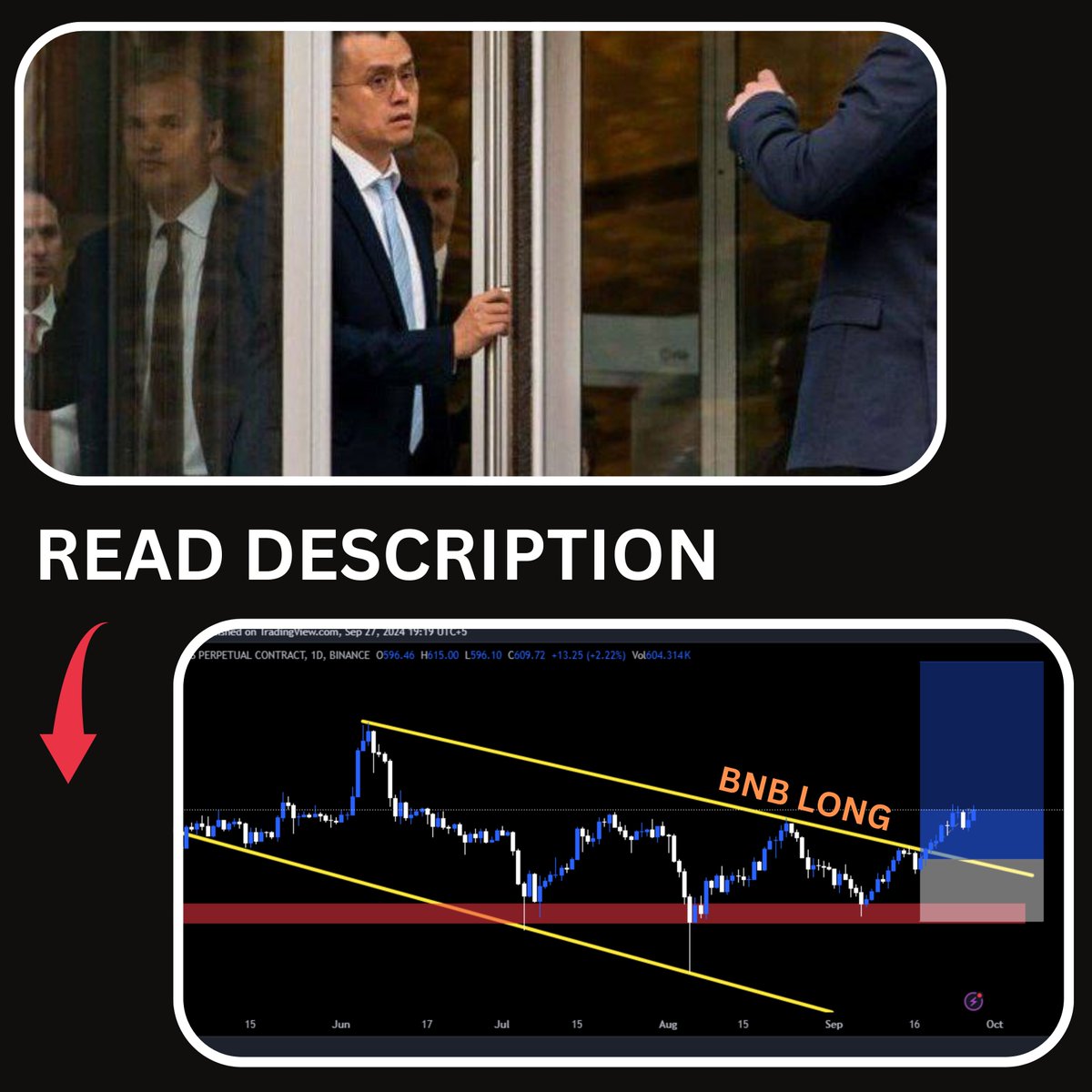 selfmadetrader3's tweet photo. 🚨 Breaking News: Binance CZ Released! 🚨

BNB Trade Already Active in Our Premium Group! ✅

Top 5 Benefits of CZ's Return: (Read Description)

#Binance #CZRelease #CryptoNews #BNBTrading #CryptoCommunity #PremiumTrading #CryptoUpdates #SpotTrading #FuturesTrading #CryptoMarket https://t.co/6ReUkYpZnl