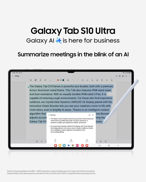 theDrThumbs's tweet photo. Experience the evolution of innovation with #GalaxyTabS10 Series featuring #GalaxyAI. Pre-order now: https://t.co/LYVGAJoSNV https://t.co/GuPdDUXebB https://t.co/MDYjFHDIBU