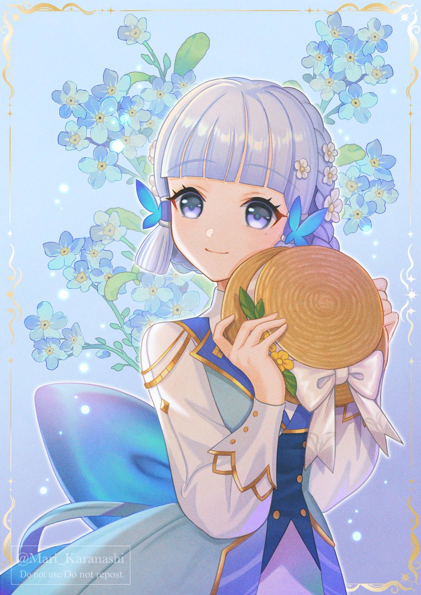 神里绫华 「#綾華生誕祭2024 #Kamisatoayaka #GenshinImpact」|カラナシ マリのイラスト