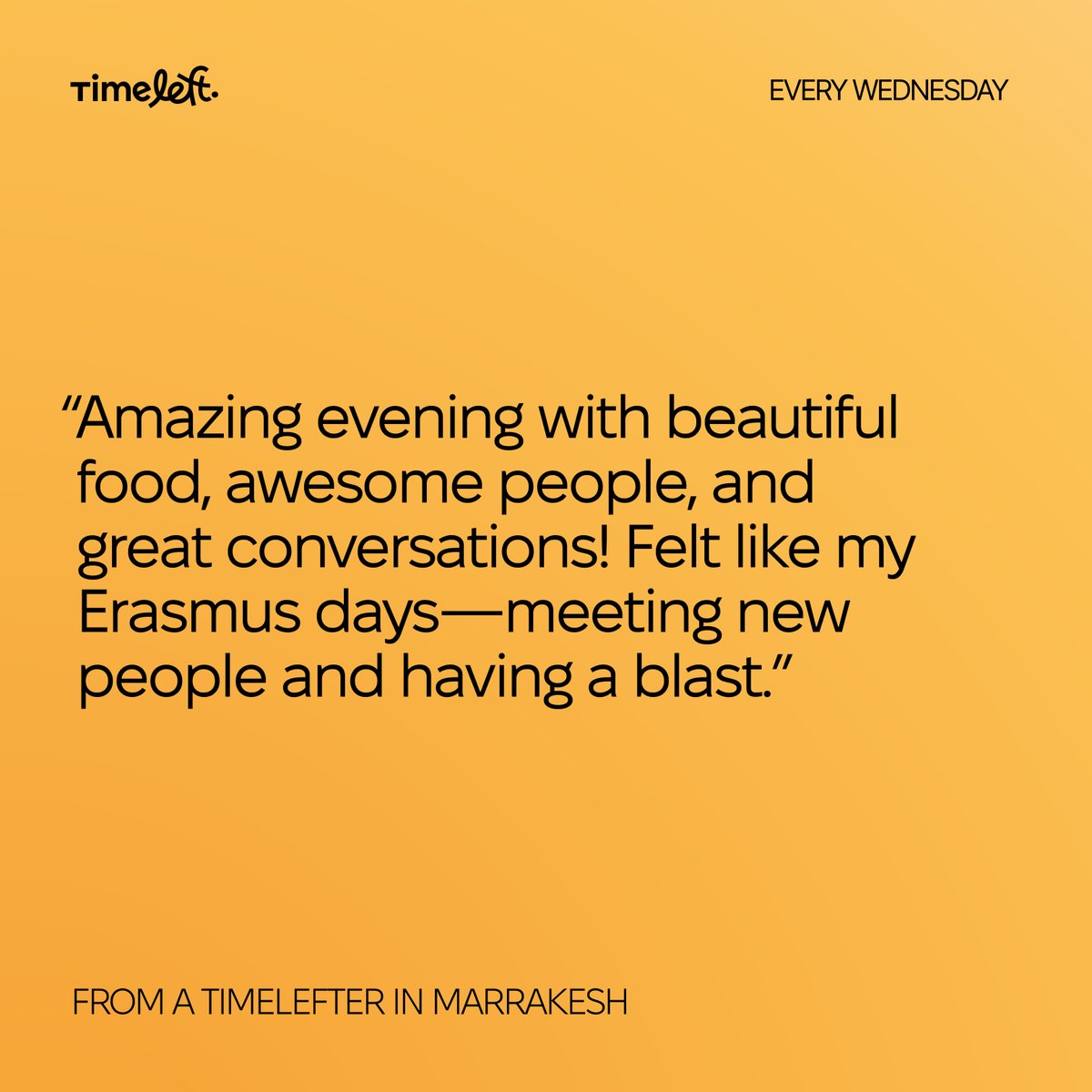These feedbacks make us believe we're truly changing the world and connecting more people every day. ✨

Strangers to friends, strangers to coworkers, strangers to workout buddies, strangers to travel companions —each connection brings us closer to something greater.