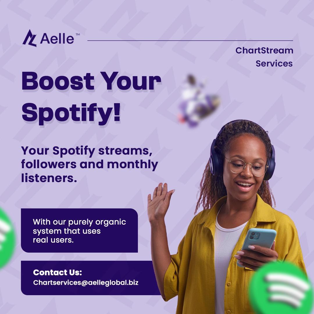 fredtasy's tweet photo. Take your music to Global Chart 💯 with @aelleglobal ! We help artists grow their audience and reach new milestones 🎵 https://t.co/uYm2DmIuk5