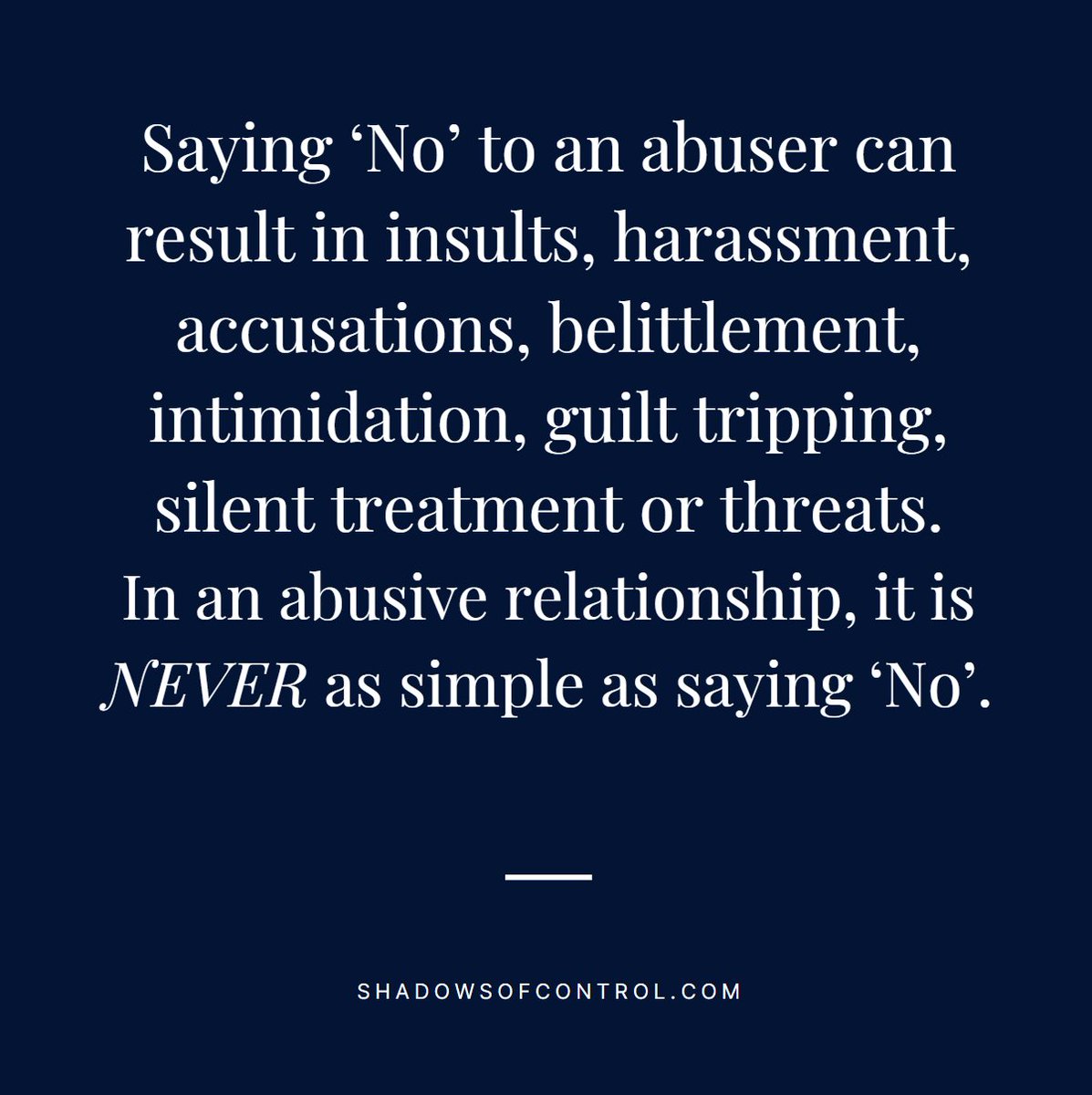 shadows_control's tweet image. #verbalabuse #coercivecontrol #emotionalabuse #manipulation
