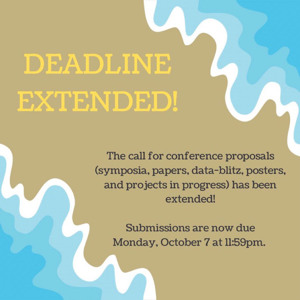 AP-LS CONFERENCE DEADLINE EXTENDED! Conference presentation proposals are now due on October 7. Submit yours now here: ap-ls2025.exordo.com/login