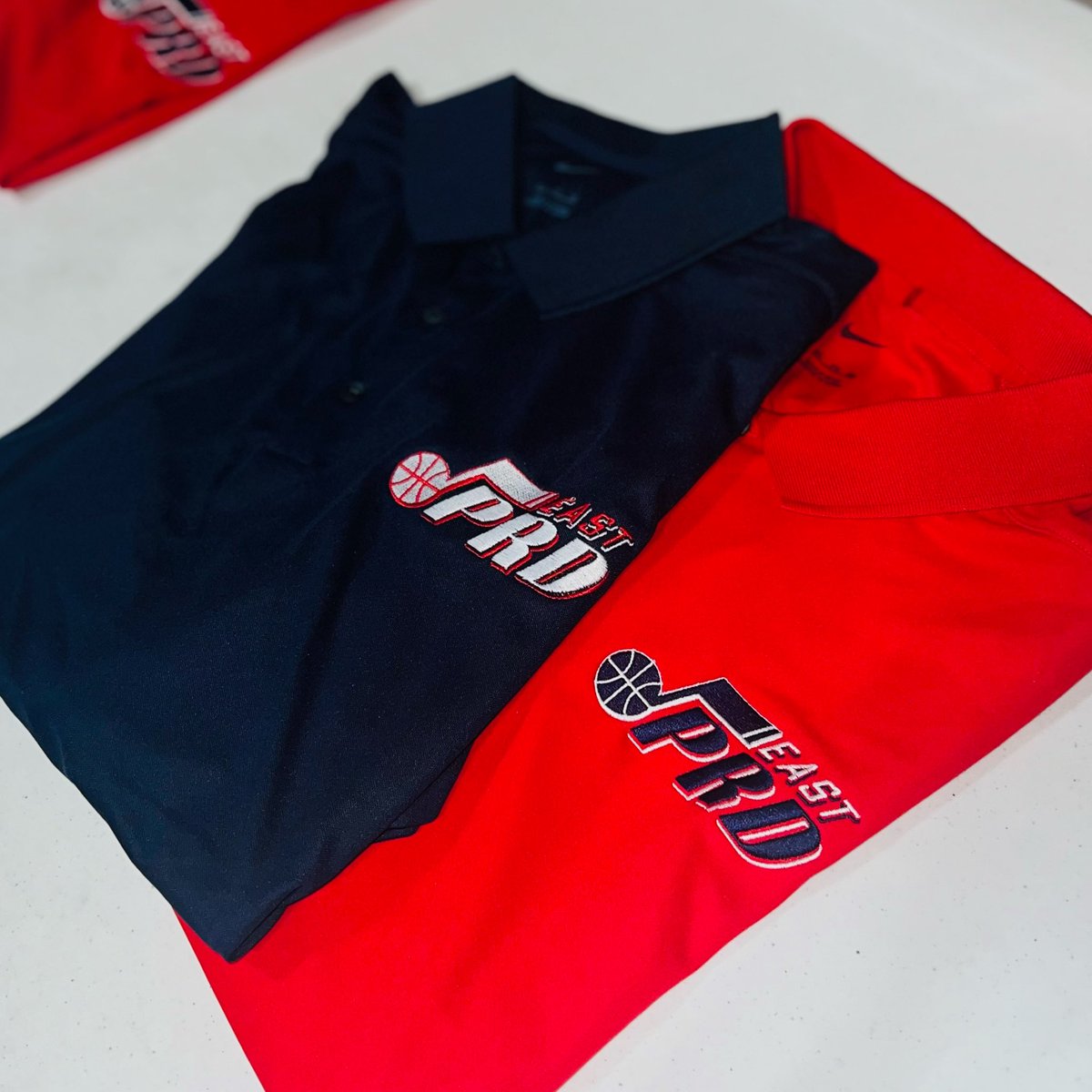 Excited to wrap up another awesome order for JPRD East basketball! Custom New Era quarter-zip jackets and polos are ready for the season 🔥🙌. When it comes to looking sharp and representing your team, the best go with Gus Willy Apparel! 💯