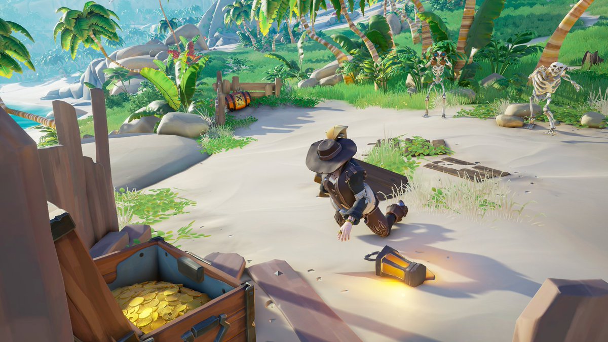 Bryn_Ace's tweet photo. Theme: Lone Sailor
#SotShot #SeaOfThieves @SeaOfThieves 

☠️*Skeletons Laughing*☠️ https://t.co/Z50ZQ1FGHF
