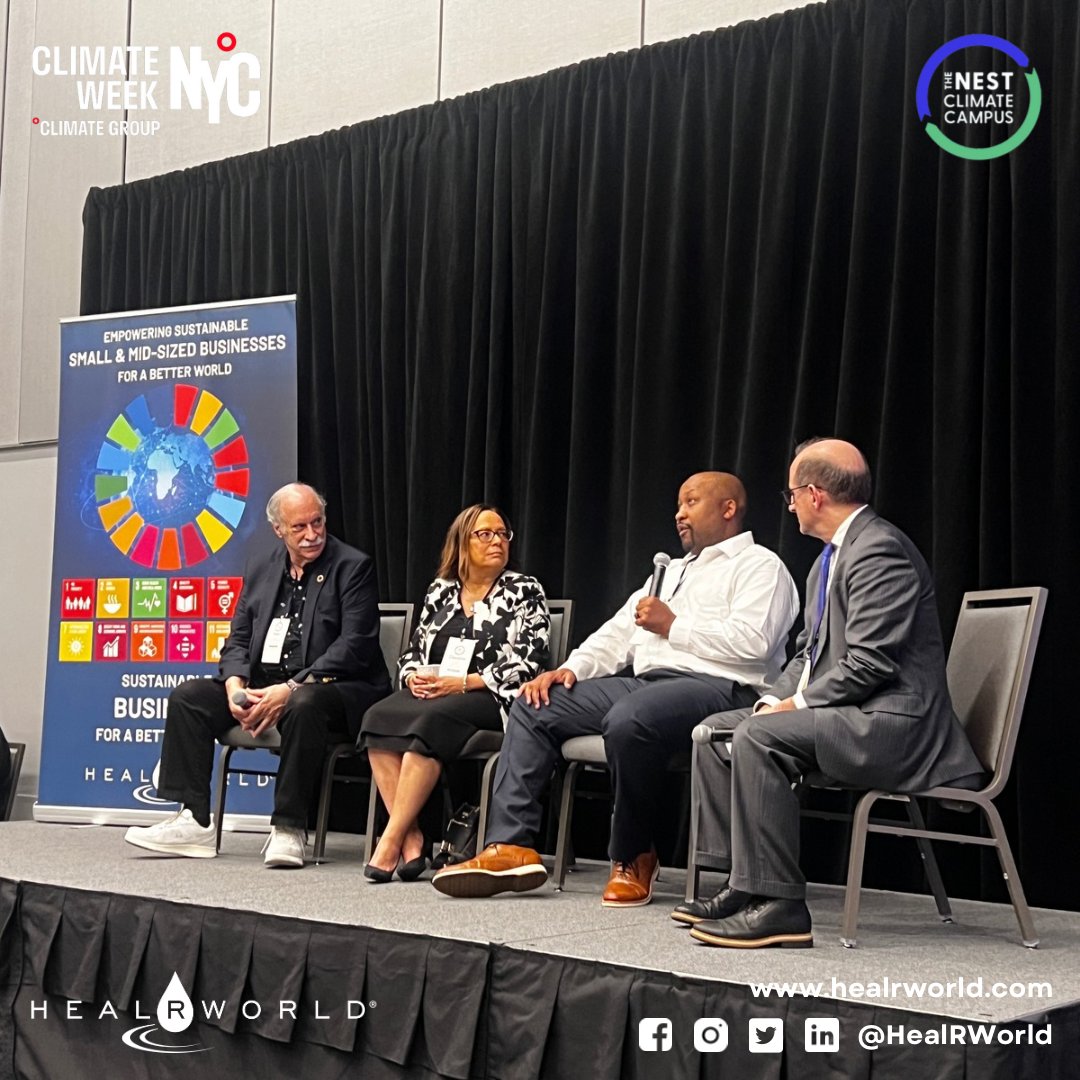 Moments captured at our "SME Engagement in the SDGs" event! It was a fantastic opportunity to connect, learn, and collaborate on driving sustainable development.

Thank you to everyone who joined us!
.
.
.
.
#HealRWorld #ClimateChange #ESG

<a href="/HealRWorld/">HealRWorld</a> <a href="/NestCampus/">The Nest Climate Campus</a> <a href="/HealRWorldCEO/">Michele Bongiovanni</a>