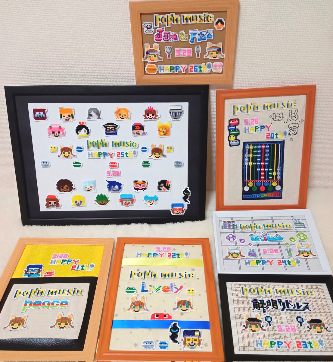blacklist56's tweet image. ⚪🟡🟢🔵🔴🔵🟢🟡⚪
We love pop'n music!
26周年おめでとうございます!
⚪🟡🟢🔵🔴🔵🟢🟡⚪
26周年目にして新作がやってきた喜びといったら!
これからもずーっと、9つのボタンを使って楽しく遊べる、素敵なゲームでありますように!
#popn26周年
#ポップン26周年
#ポップン生誕祭 #popn_art
