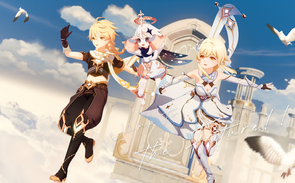 Jump to the FUTURE!! 跃向未来

Happy 4th Anniversary!
＃GenshinImpact ＃原神 #原神写真部