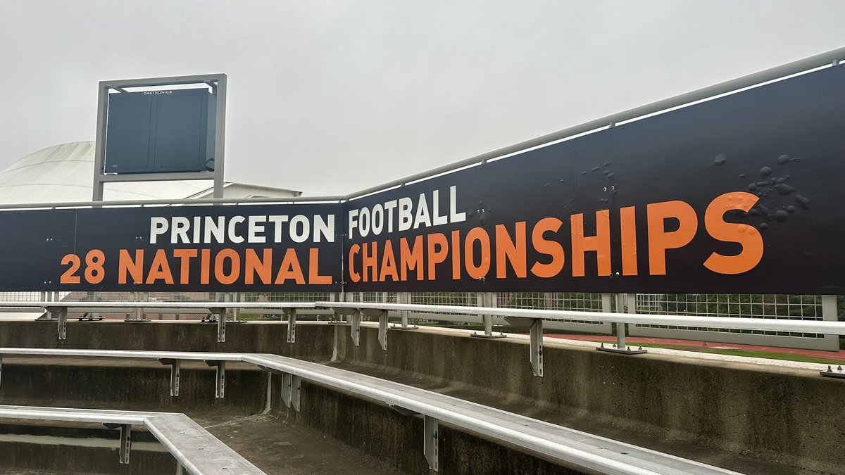 🏟️ Princeton Stadium Visit 🏟️

📍 Princeton, New Jersey 
🏠 <a href="/PrincetonFTBL/">Princeton Football</a> 
🕰️ Opened in 1998
🪑 27,773 seats
🗓️ Next home game: 9/28 vs Howard

#JUICE 🍊🥤