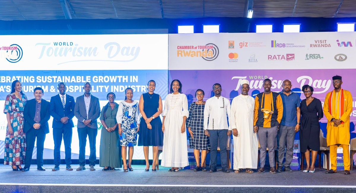 “Together, we redefine the tourism industry in Rwanda by focusing on sustainability and community empowerment. Thank you to our partners, especially <a href="/RDBrwanda/">Rwanda Development Board</a> &amp; others, for making this vision a reality.” - <a href="/yvesngenzi/">Yves K. Ngenzi</a> , Director General , RCOT #WorldTourismDay
