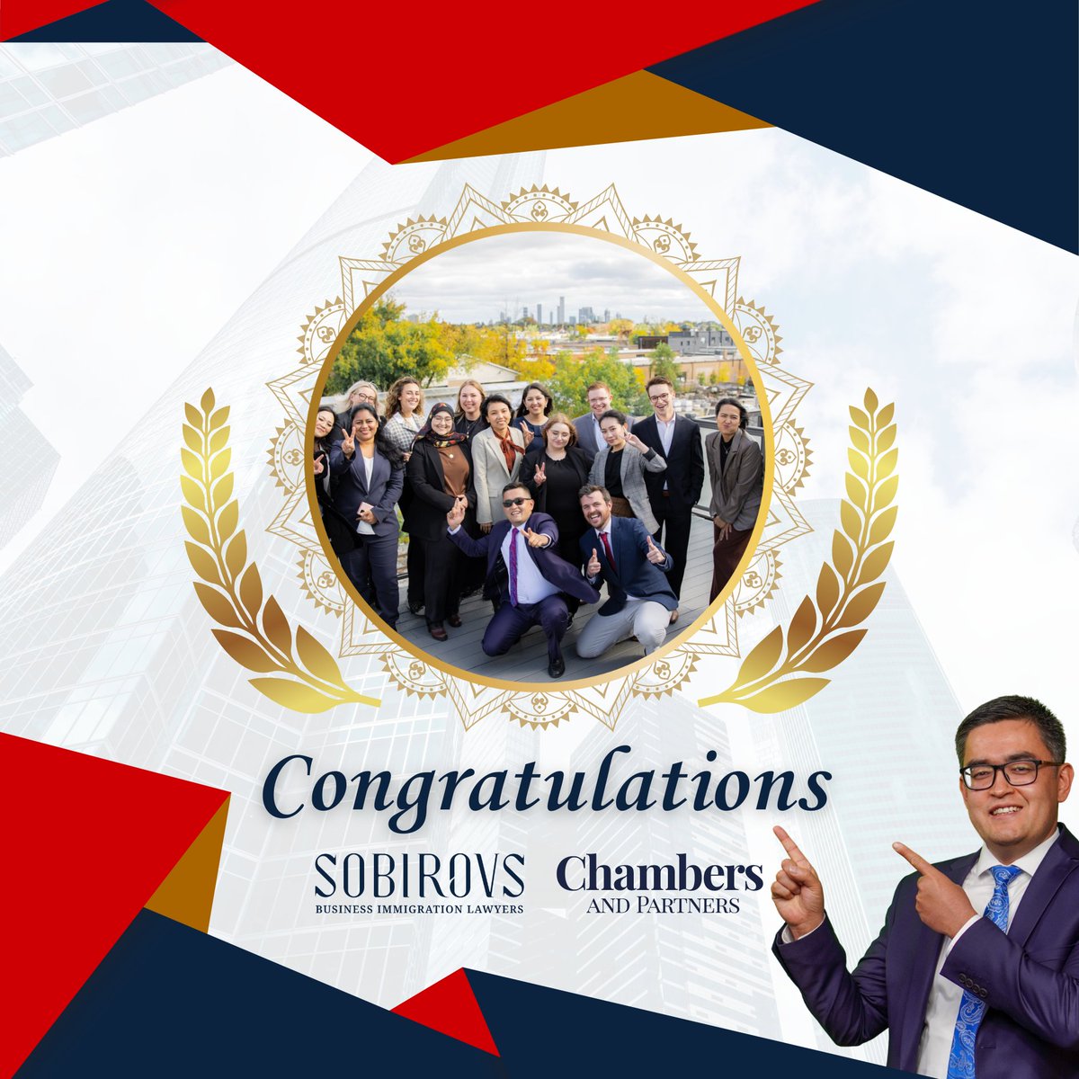 🏆 We are incredibly proud to announce that the prestigious @chambersandpartners have recognized Sobirovs Law Firm! 

#SobirovsLawFirm <a href="/RakhmadSobirov/">Rakhmad Sobirov</a>