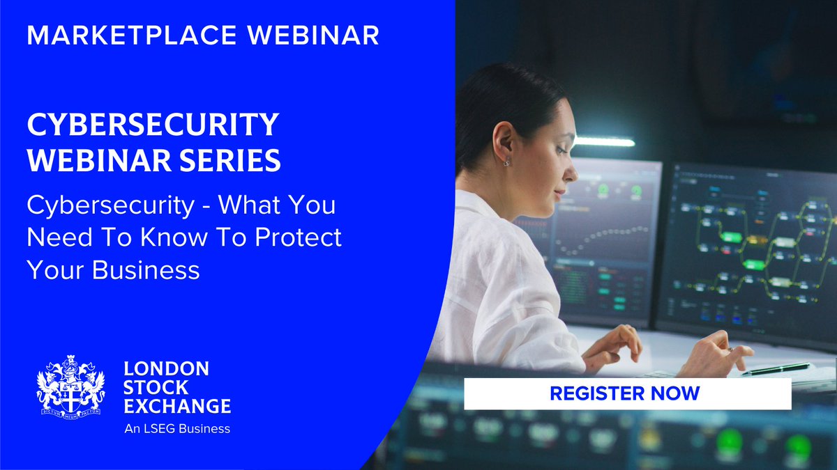 📆 Thurs 10 Oct 2024 14:00 - 15:00 BST
🔗 Register for our webinar: lseg.group/4dci5Ud

Hear our Marketplace members CFGI, <a href="/FindingsVRM/">Findings - Vendor Risk Management</a>, Travers Smith and <a href="/Praxonomy/">Praxonomy</a> provide their expert insights on the cybersecurity considerations you need to know to protect your business.