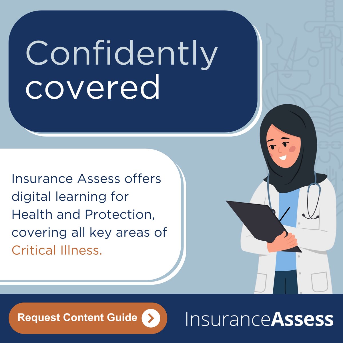 CIIGroup's tweet image. Our Health and Protection courses provide the knowledge to navigate critical illness coverage. Invest in safeguarding futures. 

Request a Content Guide: ow.ly/FfZO50TsYEK 

#ProfessionalGrowth #Workplace #InsuranceAssess #LandD