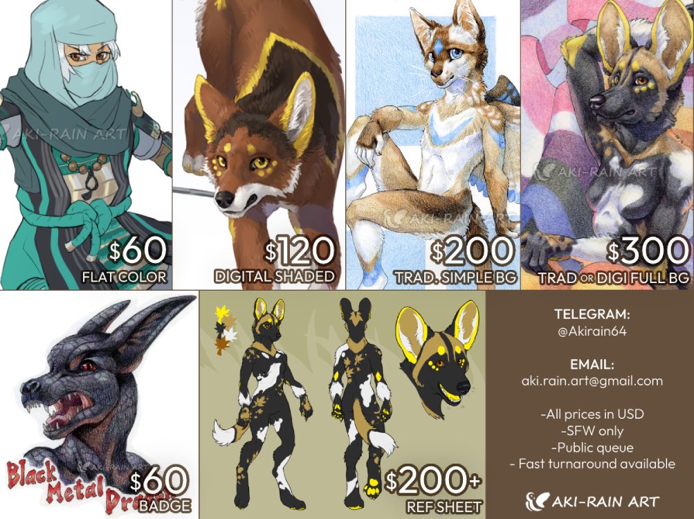 **FALL 2024**

Flat colors and ref sheets are now available!