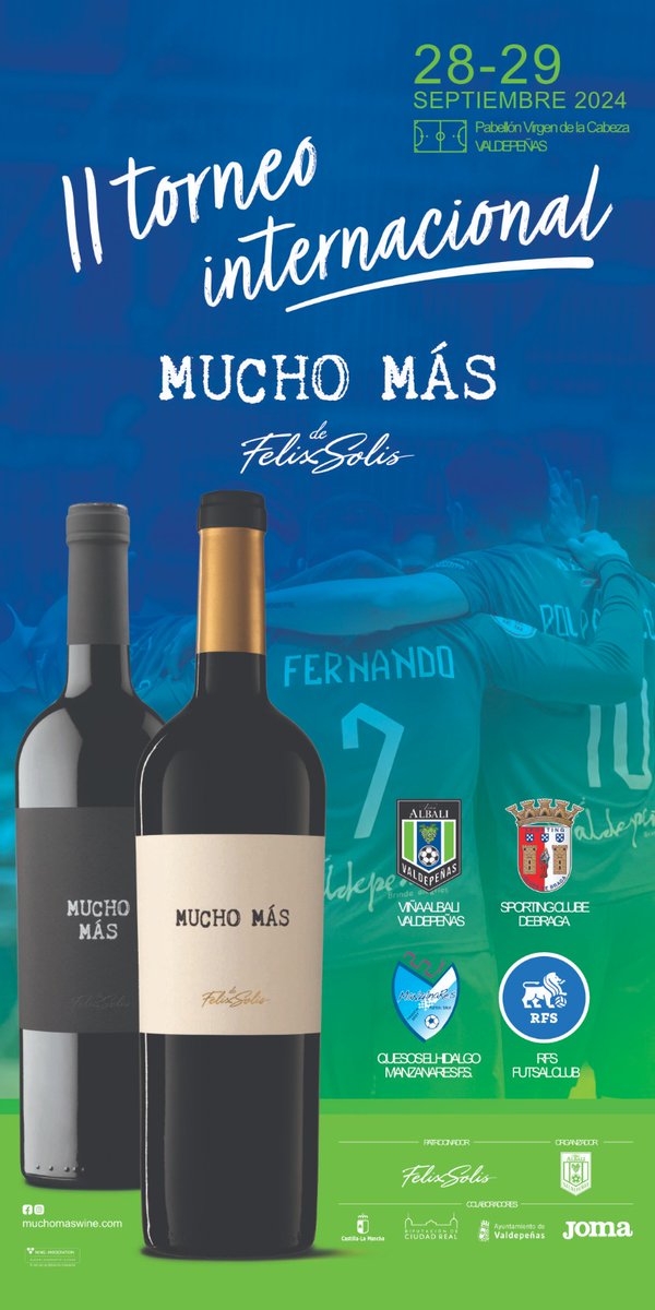 FFCM (@ffcm_es) on Twitter photo 📰 NOTICIA |
🆚 <a href="/ManzanaresFS/">ManzanaresFútbolSala</a>, <a href="/Modalidades_SCB/">SC Braga - Modalidades</a>, RFS Futsal y <a href="/VinaAlbaliFS/">Viña Albali Valdepeñas</a> FS participantes del II Torneo 'Mucho Más'
🏢 Portugueses y letones se alojarán en la Residencia para Deportistas de la FFCM
🔗 ffcm.es/pnfg/NNws_ShwN…
#somosCLM | #futsalCLM 📰 NOTICIA |
🆚 <a href="/ManzanaresFS/">ManzanaresFútbolSala</a>, <a href="/Modalidades_SCB/">SC Braga - Modalidades</a>, RFS Futsal y <a href="/VinaAlbaliFS/">Viña Albali Valdepeñas</a> FS participantes del II Torneo 'Mucho Más'
🏢 Portugueses y letones se alojarán en la Residencia para Deportistas de la FFCM
🔗 ffcm.es/pnfg/NNws_ShwN…
#somosCLM | #futsalCLM