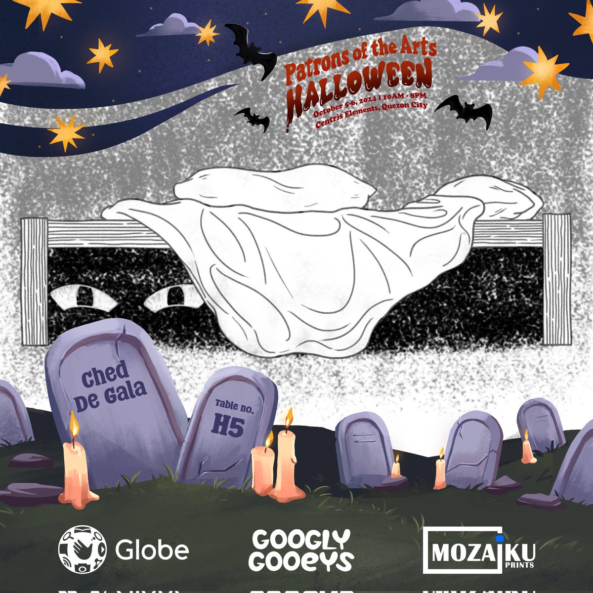 angsatin1's tweet photo. Hello! Daan kayo sa PotA Halloween at may mga komiks, zines, prints, at stickers sa table H5!✨ Kitakits! 🫶 https://t.co/sOgUcG55Wg