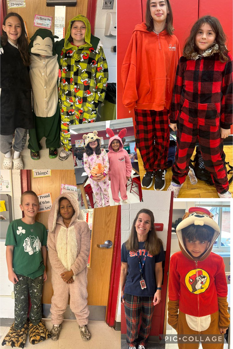 D114Stanton6th's tweet photo. Pajama Day at Stanton! #PajamaDay #FoxStrong 🦊💪@D114Stanton https://t.co/WcR3bFdVjg
