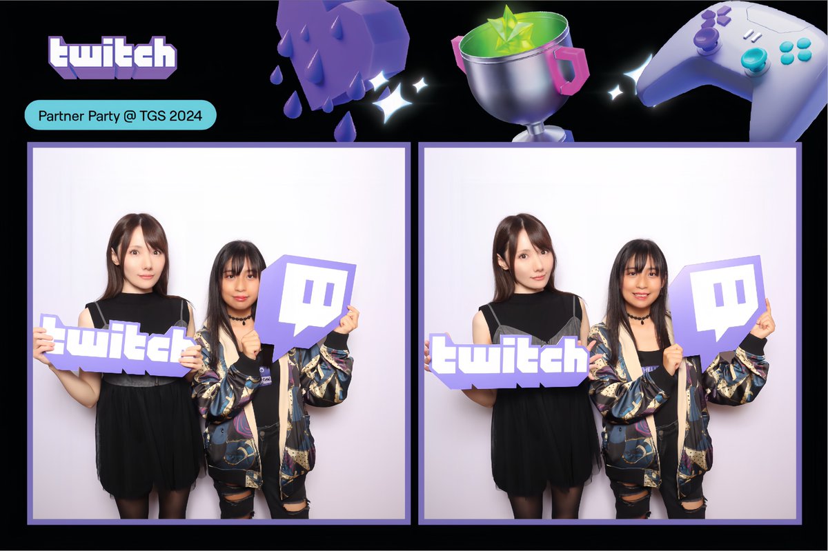 ho_chan_2525's tweet photo. TGS2024 partner partyに行ってきたよっ
簡単に言うとTwitchのパーティーみたいな集まり👀
記念撮影もしてもらえた📸
@Relit201
#Twitter
#TwitterJP https://t.co/tqOTCHeWrk