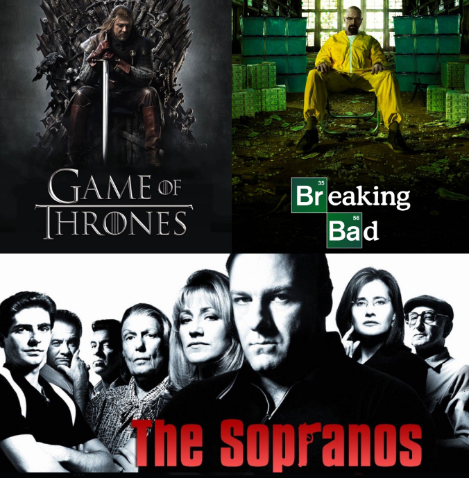 Cual es la mejor serie de estas 3?