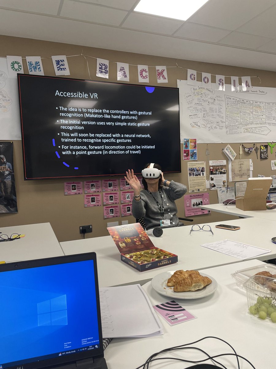 RIX Inclusive Research Institute (@rix_centre) on Twitter photo Rix team explores Nic Hollinworth’s VR research
<a href="/SensoryObjects/">purpleSTARS</a> <a href="/KwiatGosia/">Gosia Kwiatkowska</a> <a href="/UEL_News/">Uni of East London</a> Rix team explores Nic Hollinworth’s VR research
<a href="/SensoryObjects/">purpleSTARS</a> <a href="/KwiatGosia/">Gosia Kwiatkowska</a> <a href="/UEL_News/">Uni of East London</a>