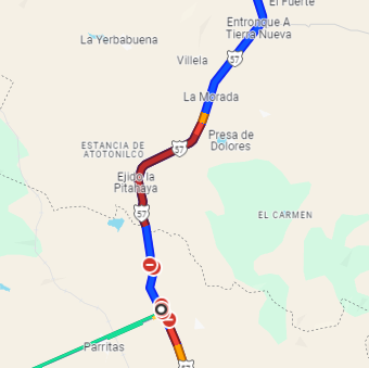 monitoreo_m's tweet photo. Buen día. Tendrán reporte de incidente en la carretera 57 km 133 dirección Qro.

@GN_Carreteras @CAPUFE @088_GN https://t.co/TnMLjLc2NG