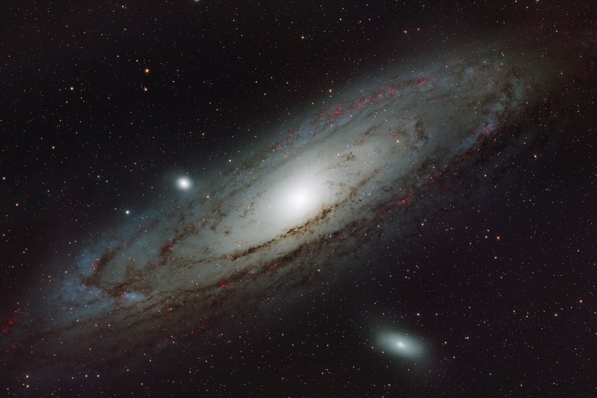 bcjordo's tweet photo. A couple more astronomy photos I’ve been able to take over the past couple week. First is our galactic neighbor, Andromeda. Second is a nebula appropriately named the Bubble Nebula. https://t.co/p56BX0WEIt