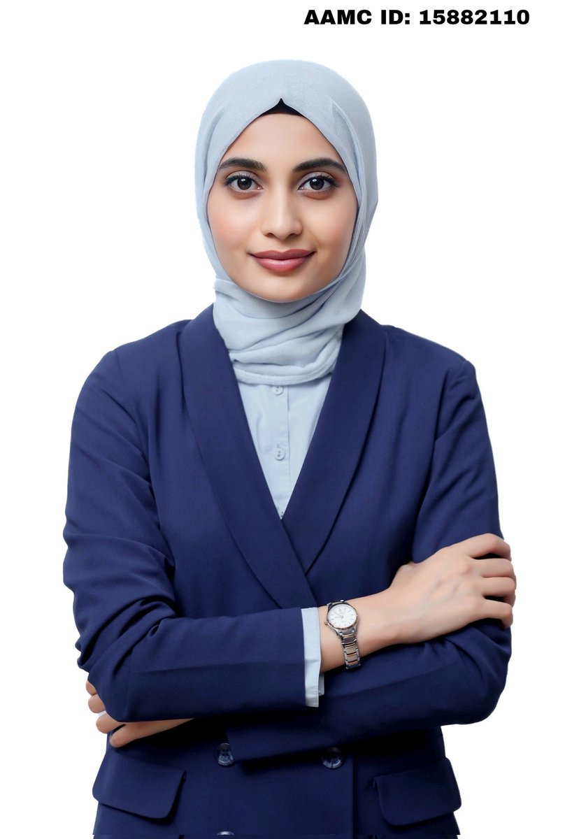 AminaEhs's tweet photo. Hello #Medtwitter
I am FNU, Amina, born &amp; raised in 🇸🇦, graduated from ��🇰, &amp; currently working as a resident in Pakistan. I am proudly reapplying in #InternalMedicine with updated skills and enriched experience, ready to bring a refined approach to patient care.
#Match2025 https://t.co/A7hnLycBBB