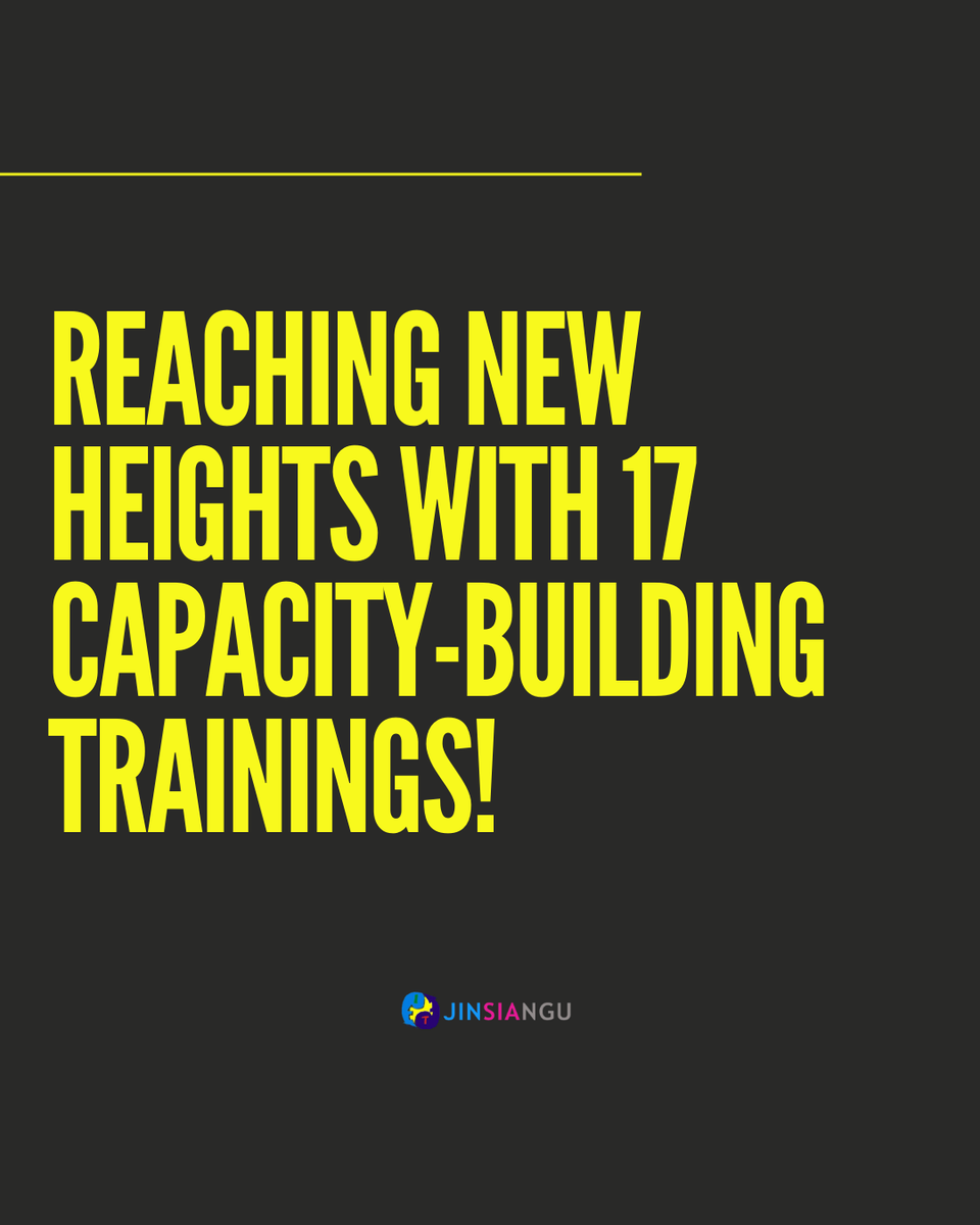 Jinsiangu's tweet photo. 🚀 Highlights from FY24!
1️⃣ 17 trainings for ITGNC individuals
2️⃣ 5 impactful community events 🌟
3️⃣ 24 support groups for connection and growth
Stay tuned for more details in our upcoming blog! 📝 #ITGNC #HIVAwareness #CommunitySupport #Transhealth #Intersexhealth #Queerhealth https://t.co/Gwo47nhQaG